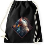 printfashion Kakas az űrben - Sportzsák, Tornazsák - Fekete (12750266)