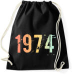 printfashion 1974 - Sportzsák, Tornazsák - Fekete (11823140)