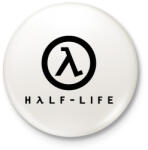 printfashion Half-Life logo - Kitűző, hűtőmágnes - Fehér (3087975)