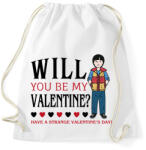printfashion Strange valentine - Will - Sportzsák, Tornazsák - Fehér (11699468)