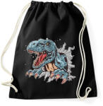 printfashion T-rex - Sportzsák, Tornazsák - Fekete (15667794)