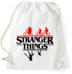 printfashion stranger things upside down 2 - Sportzsák, Tornazsák - Fehér (2145327)