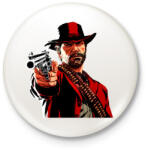 printfashion red dead redemption 2 - Kitűző, hűtőmágnes - Fehér (3087885)