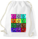 printfashion Among Us - Crew - Sportzsák, Tornazsák - Fehér (3936532)