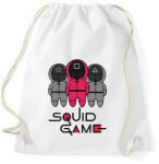 printfashion Squid Game - Nyerd meg az életed - Sportzsák, Tornazsák - Fehér (5763709)