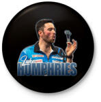 printfashion Luke Humphries - Kitűző, hűtőmágnes - Fekete (15545168)