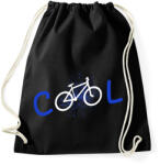 printfashion COOL - Sportzsák, Tornazsák - Fekete (1685722)