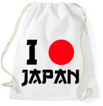 printfashion I love Japan 3 - Sportzsák, Tornazsák - Fehér (10641278)