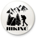 printfashion túrázás - Kitűző, hűtőmágnes - Fehér (4617990)