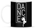 printfashion Dance (white) - Bögre - Fekete (7677811)