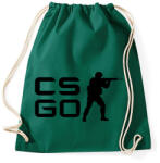 printfashion CS: GO - Sportzsák, Tornazsák - Sötétzöld (407873)