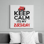 printfashion Nyugi, ez az én születésnapom - Vászonkép - Fehér (6625028)