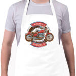 printfashion Custom Motorcycles - Kötény - Fehér (4907486)