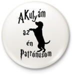 printfashion A Kutyám az én Patrónusom - Kitűző, hűtőmágnes - Fehér (16486202)