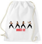 printfashion Bruce Lee - Sportzsák, Tornazsák - Fehér (10902190)