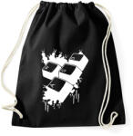 printfashion Wasd - Sportzsák, Tornazsák - Fekete (2069539)