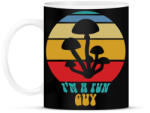 printfashion Fun guy - Gombász - Bögre - Fekete (11551490)