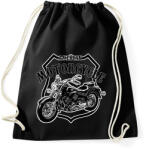 printfashion american motorcycle - Sportzsák, Tornazsák - Fekete (11595040)