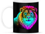 printfashion Neon oroszlán - Bögre - Fekete (13377115)