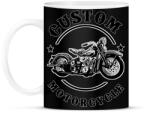 printfashion custom motorcycle - Bögre - Fekete (11595527)