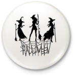 printfashion Boszorkányos Halloween - Kitűző, hűtőmágnes - Fehér (14382066)
