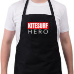 printfashion KITESURF HERO - Kötény - Fekete (10798944)