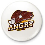 printfashion Angry Eagles - Kitűző, hűtőmágnes - Fehér (5145521)