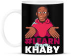 printfashion Learn from Khaby - Bögre - Fekete (5230177)