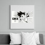 printfashion Goku - Vászonkép - Fehér (6636731)