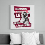 printfashion Mindenki nyugodjon le lánybúcsú - Vászonkép - Fehér (13254324)