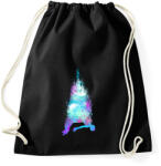 printfashion Szabadesés - Sportzsák, Tornazsák - Fekete (130128)