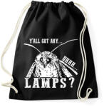 printfashion Lamps? - Sportzsák, Tornazsák - Fekete (15939758)