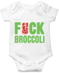printfashion FUCK brokkoli - Baba Body - Fehér (1331948)