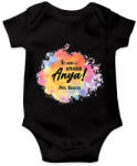 printfashion Te vagy a legjobb anya - Nevekkel - Baba Body - Fekete (6669660)