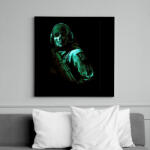 printfashion Call of duty- game ghost - Vászonkép - Fekete (10810120)