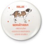printfashion Halak - Bernáthegyi - Kitűző, hűtőmágnes - Fehér (13350894)