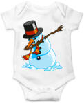 printfashion Dabbing hóember - Baba Body - Fehér (1332024)