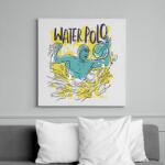 printfashion Vízilabda sport - water polo - Vászonkép - Fehér (6638847)