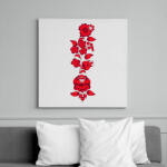 printfashion Magyaros minta8 - Vászonkép - Fehér (7901566)
