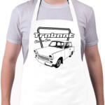 printfashion trabant - Kötény - Fehér (9287226)