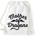 printfashion Sárkányok anyja - Sportzsák, Tornazsák - Fehér (1512449)
