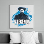 printfashion Rózsa Sándor a legenda - Vászonkép - Fehér (6639779)