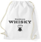 printfashion Hardcore Whisky Lover - Sportzsák, Tornazsák - Fehér (10462631)