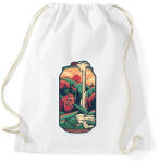 printfashion Can-wood - Sportzsák, Tornazsák - Fehér (5191332)