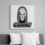 printfashion Gamer koponya - Vászonkép - Fehér (6626482)