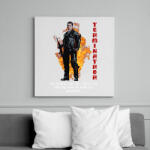 printfashion terminator - Vászonkép - Fehér (6629171)