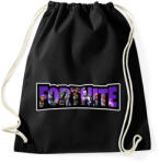 printfashion Fortnite season6 - Sportzsák, Tornazsák - Fekete (4321445)