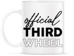 printfashion Official third wheel - Bögre - Fehér (7285824)