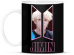 printfashion BTS Jimin 2 - Bögre - Fekete (5584508)