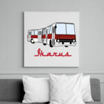 printfashion ikarus - Vászonkép - Fehér (6636124)